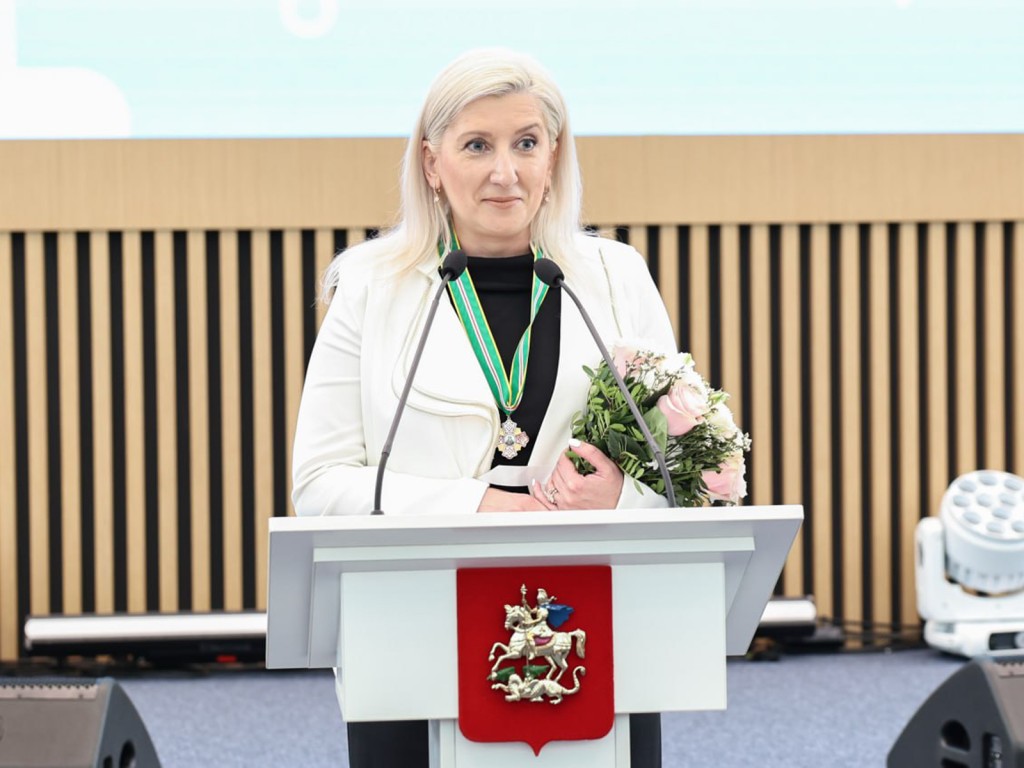 Главный врач Ступинской больницы награждена Орденом Преподобного Сергия Радонежского