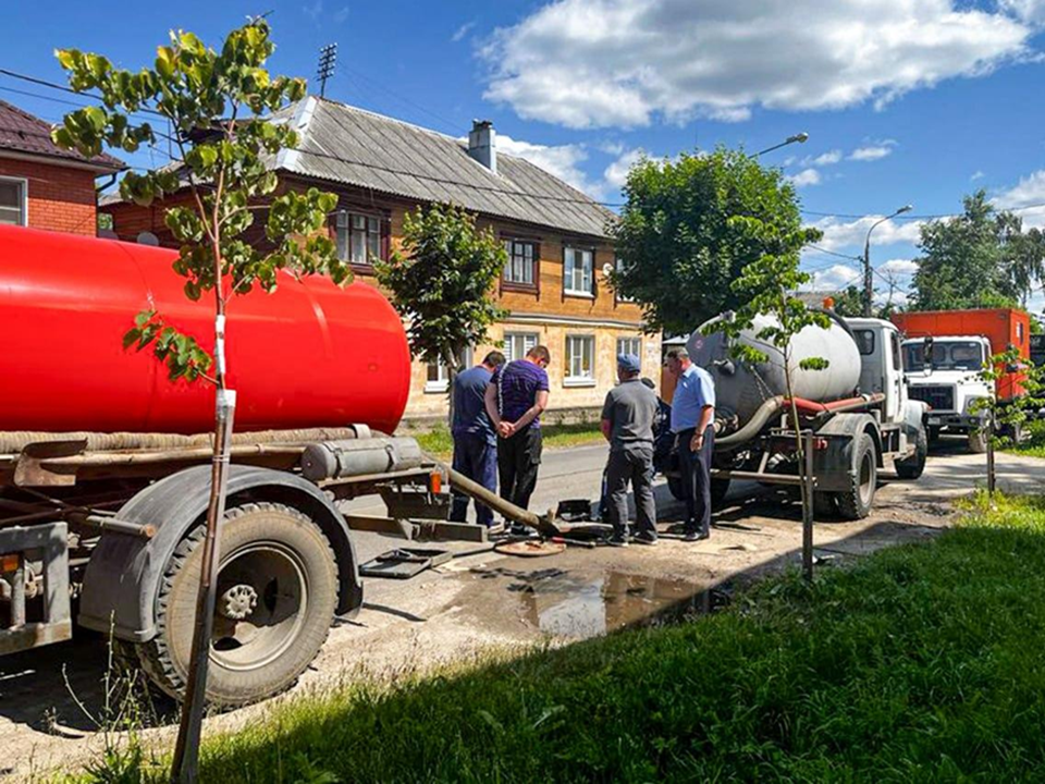В Павловском Посаде за месяц выполнили более 230 работ на сетях водоснабжения