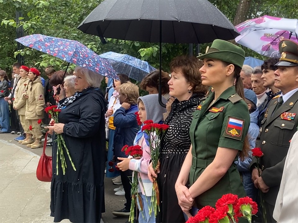 Память погибших в годы Великой Отечественной войны почтили минутой молчания во Власихе