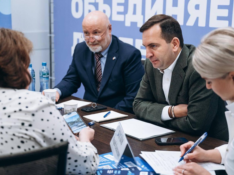 Решения по местам подтоплений в Щелкове проработали во время выездного приема