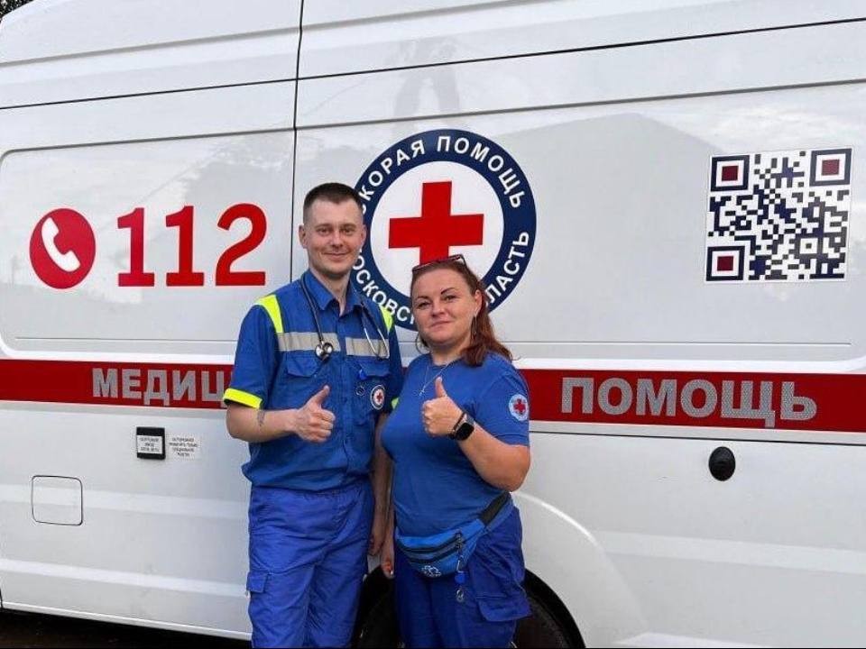 Медики скорой помощи в Домодедове спасли пациентку с инсультом