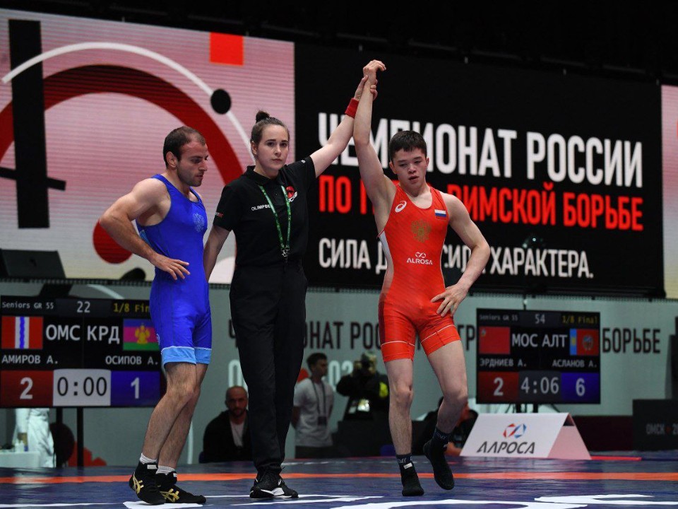 Звенигородец стал чемпионом России по греко-римской борьбе