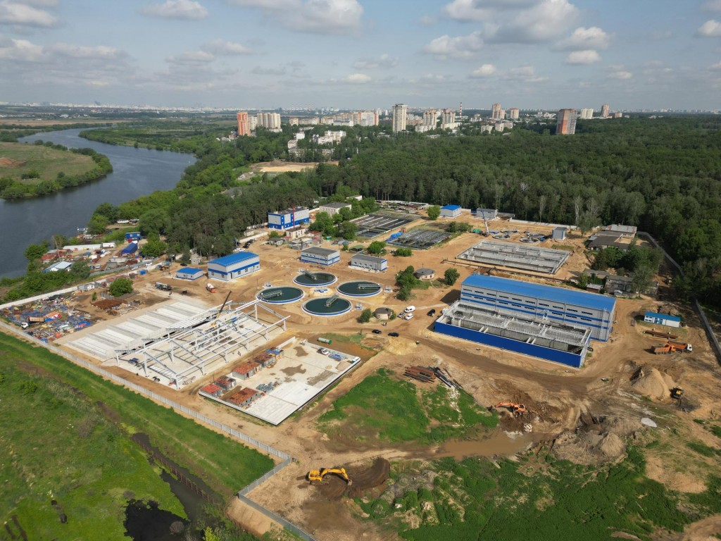 Реконструкцию очистных в Лыткарине завершат осенью