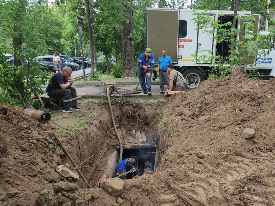 В Пушкино заменили запорную арматуру на сетях водоснабжения на ул. Тургенева