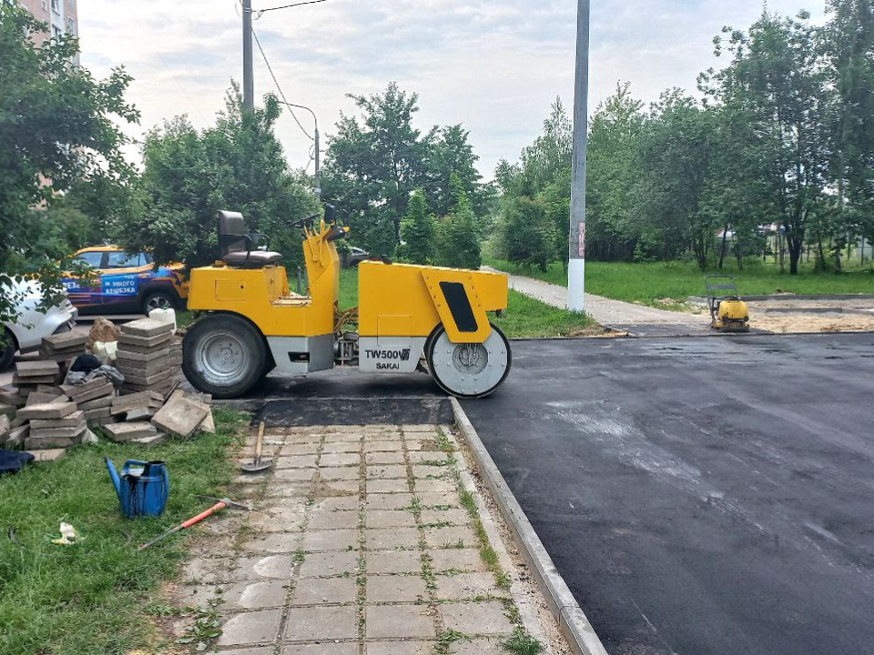 В Электростали идет подготовка к установке шести детских площадок