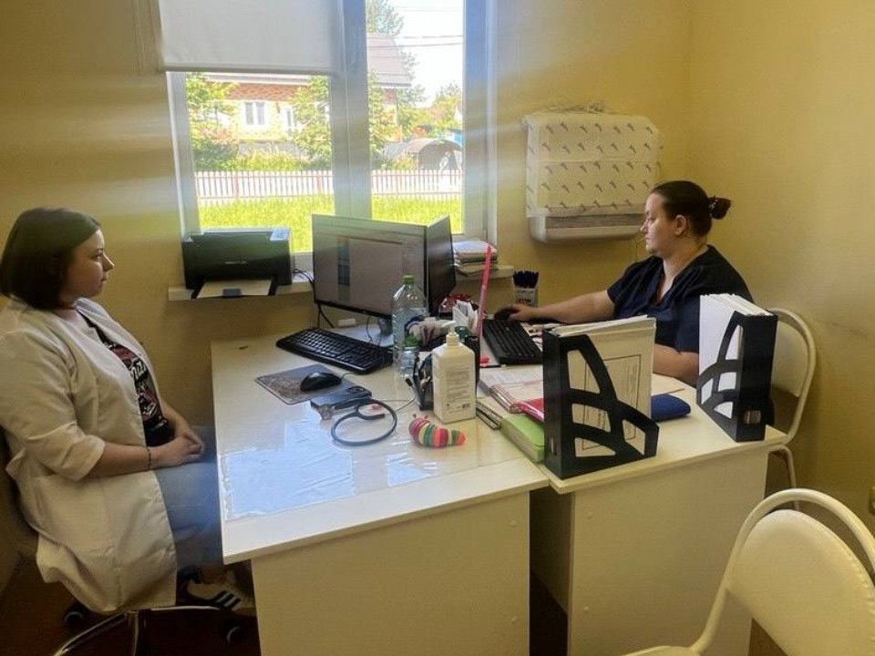 В Яропольце врачи принимают пациентов в сельской амбулатории