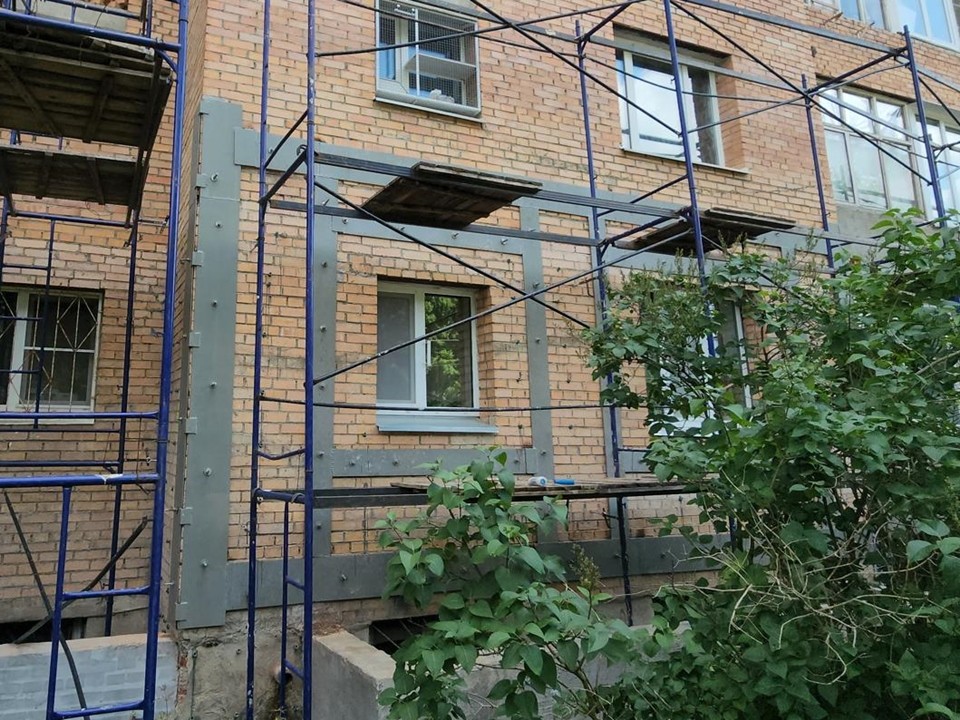 Фасад дома в Оболенске капитально отремонтируют