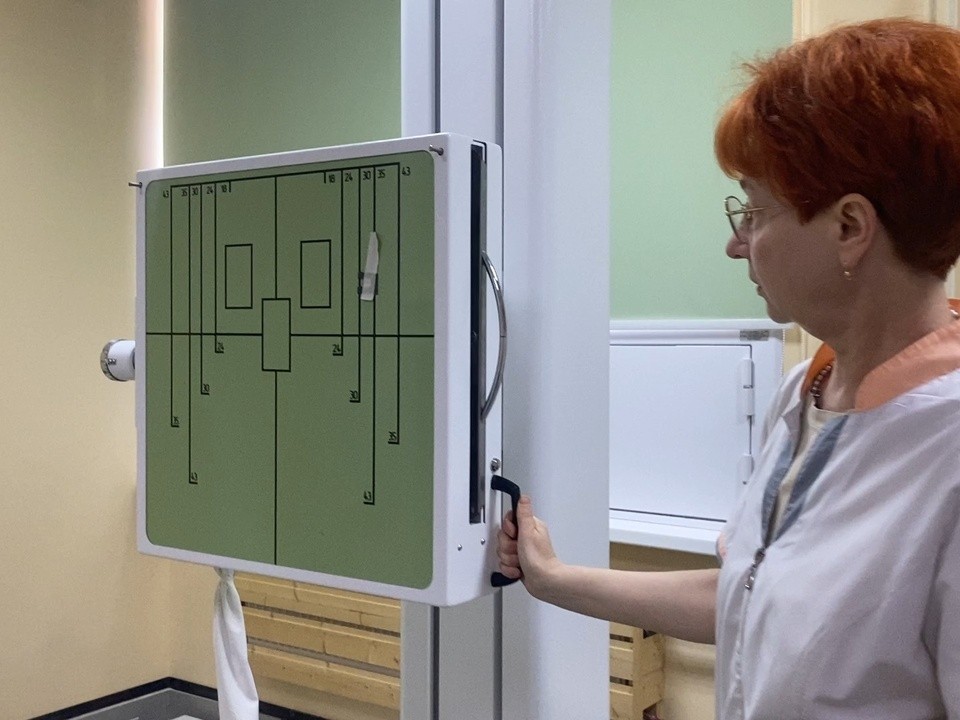 Детская поликлиника Власихи получила новое рентгеновское оборудование
