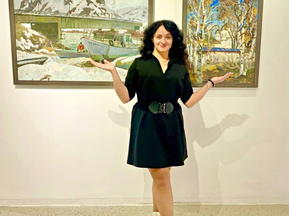 Картина из Волоколамска представлена на выставке в Азербайджане