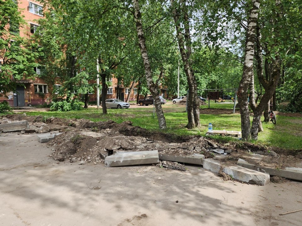 В Серпухове запланировали комплексное благоустройство крупного двора на Центральной