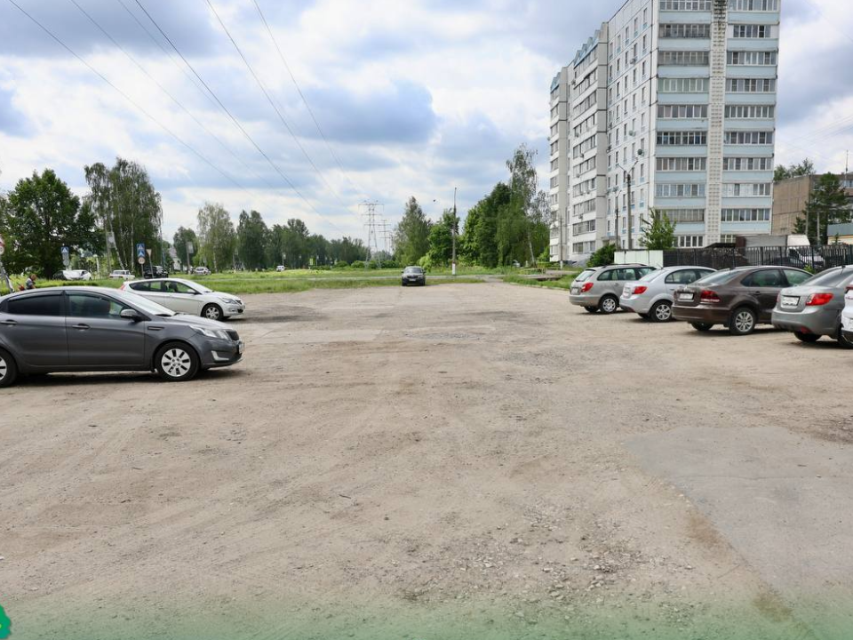 Парковку у рынка Электрогорска заасфальтируют