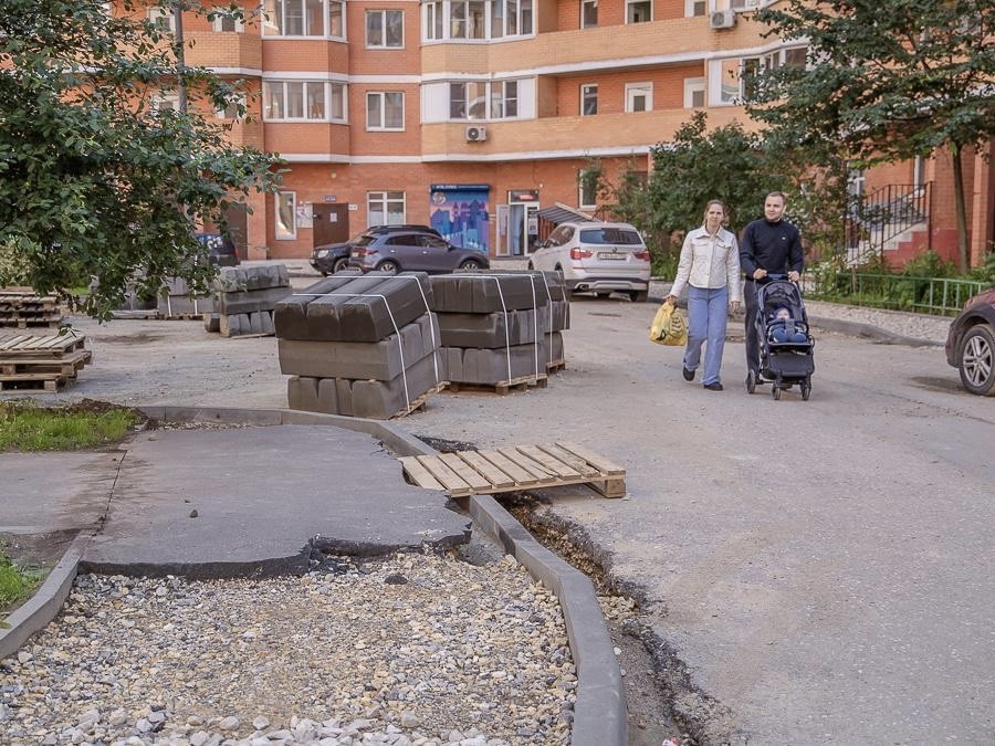 В Звенигороде ускорят благоустройство дворов в микрорайоне Супонево