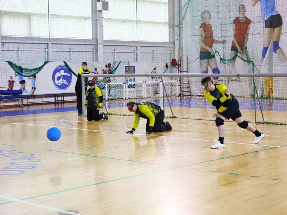Шесть команд спортсменов определили сильнейших на первенстве по голболу в Мытищах