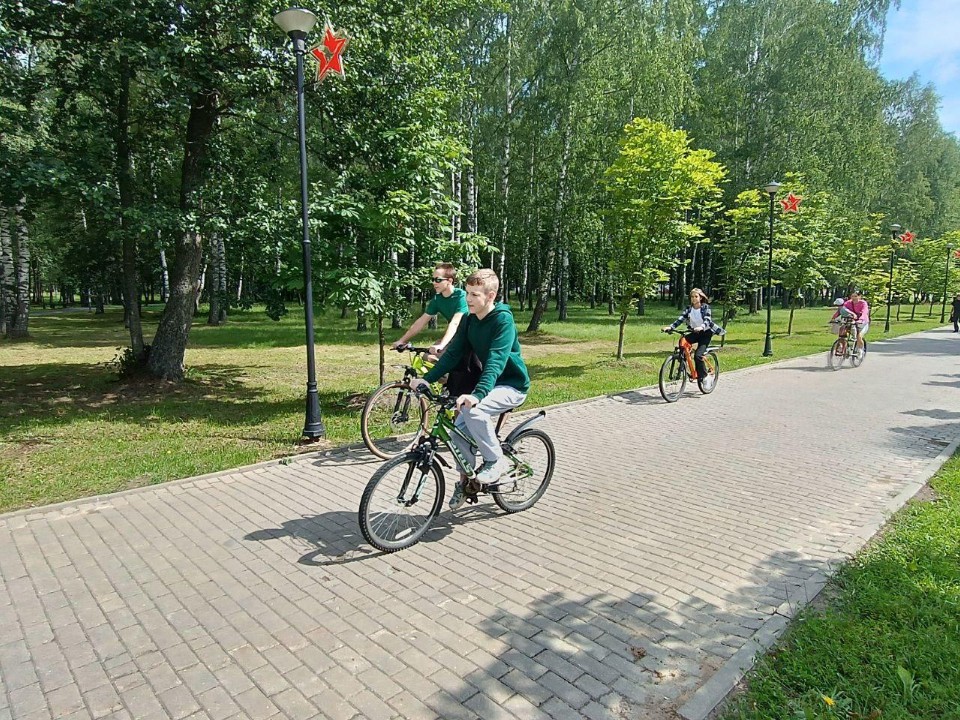 В День молодежи в Егорьевске организовали велопробег