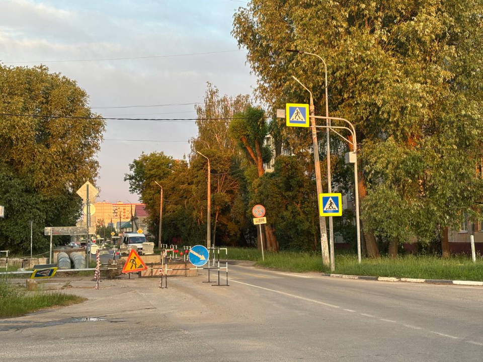 Временное ограничение движения будет действовать на улице Гагарина в Коломне