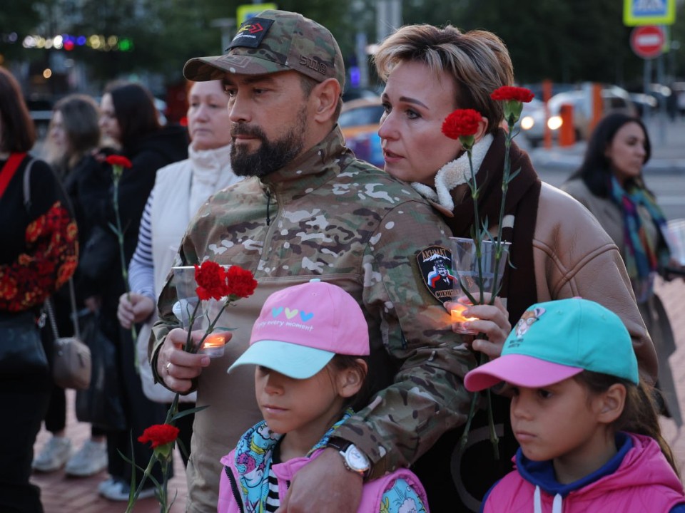 Балашихинцы зажгли свечи в память о павших в годы Великой Отечественной войны