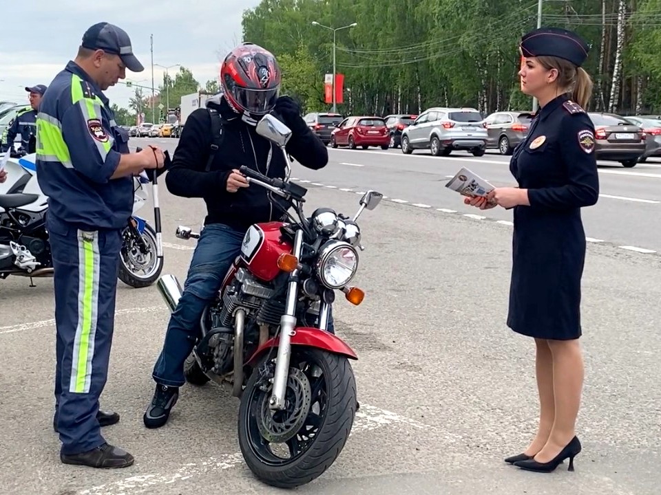 Госавтоинспекция усилила контроль за мототранспортом в Подмосковье