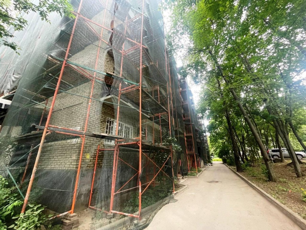 Капремонт домов на Московском проспекте завершат в сентябре