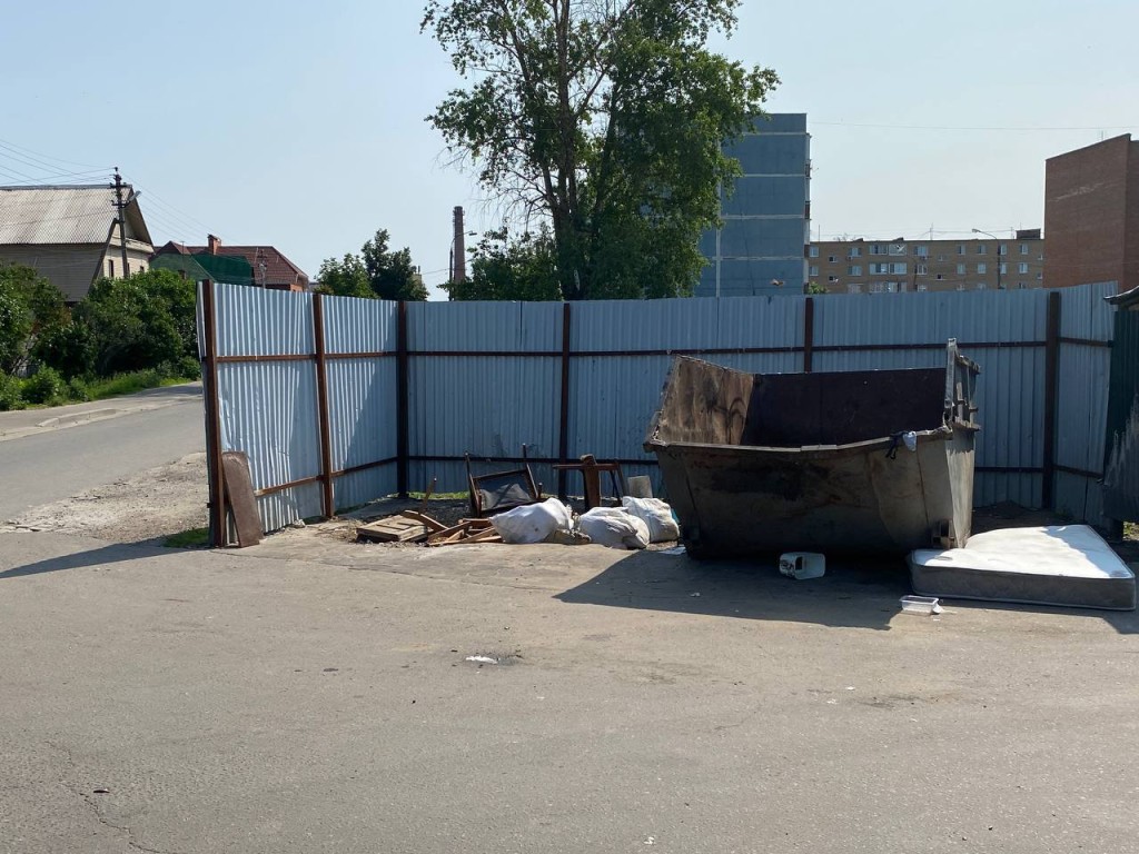 В Демихове приведут в порядок контейнерную площадку
