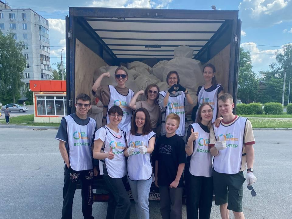 В Орехово-Зуеве прошла акция по раздельному сбору мусора