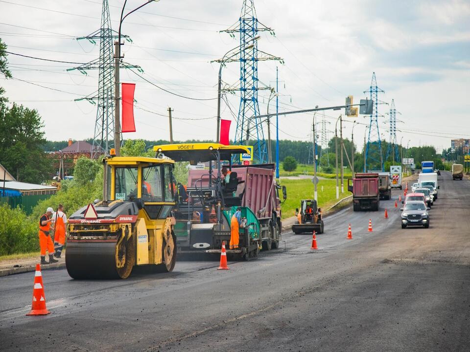 Ремонт дорог планируют завершить в Кашире к октябрю