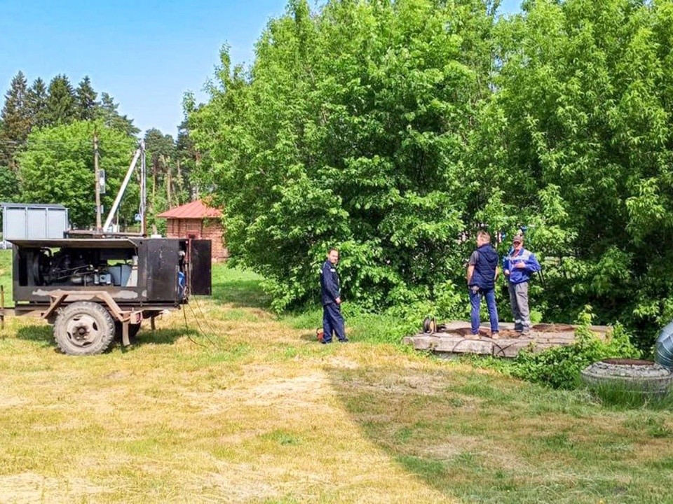 В Электрогорске провели работы по улучшению коммунальной инфраструктуры