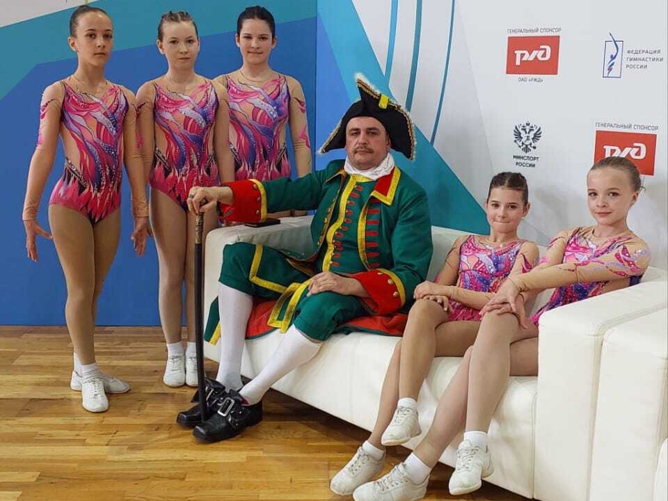 Можайские гимнасты завоевали золото турнира «Петра творение» в Санкт-Петербурге