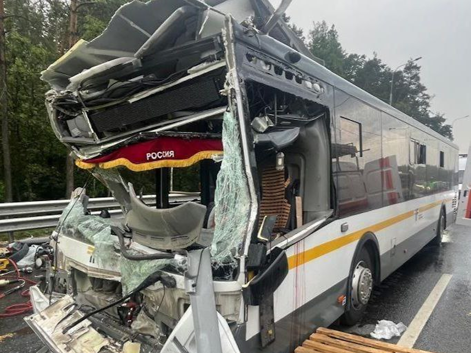 Полиция и прокуратура проверяют обстоятельства ДТП с автобусом «Чехов — Москва»
