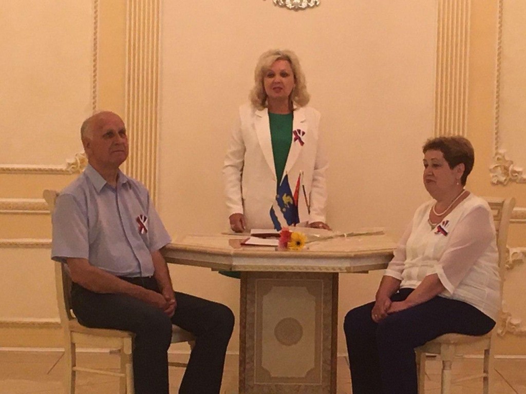 Семья Климановых из Ступина отпраздновала золотую свадьбу