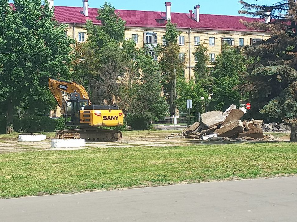 На главной площади Электростали после реконструкции появится Аллея Славы