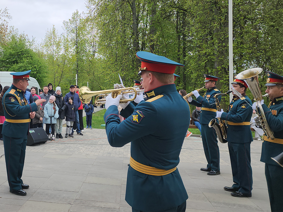 В День России и День Истры выступили профессиональные духовые оркестры