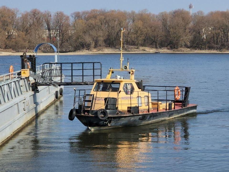Паромную переправу в Белоомуте обещают запустить к концу недели