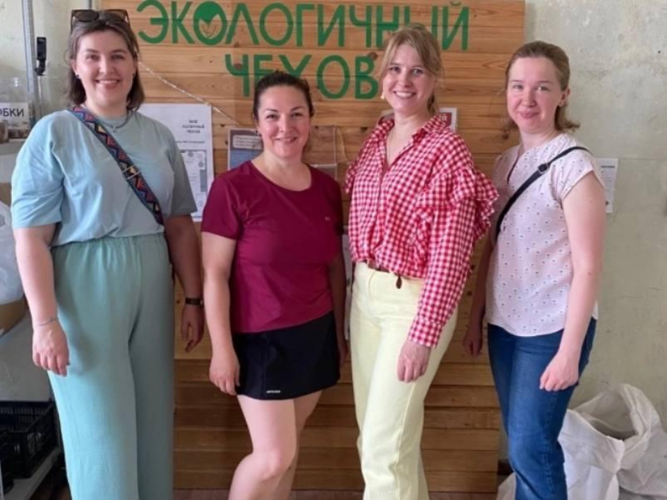 В Чехове прошла первая июньская акция по сбору вторсырья