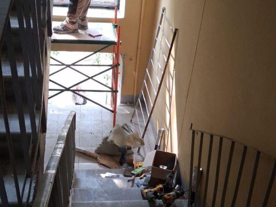 В Балашихе стартовал ремонт подъездов