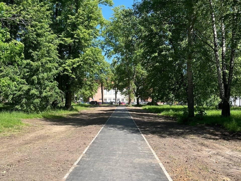 В подмосковном Ступино завершилось благоустройство «народных троп»