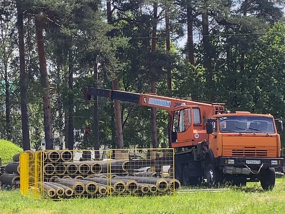 Во Власихе на месте старой теплотрассы появится каток с искусственным льдом