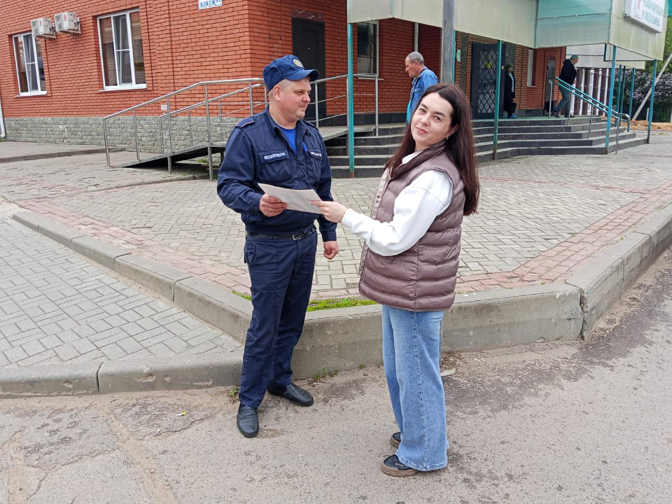 В Ступинском округе «Мособлпожспас» провели рейды по профилактике пожаров