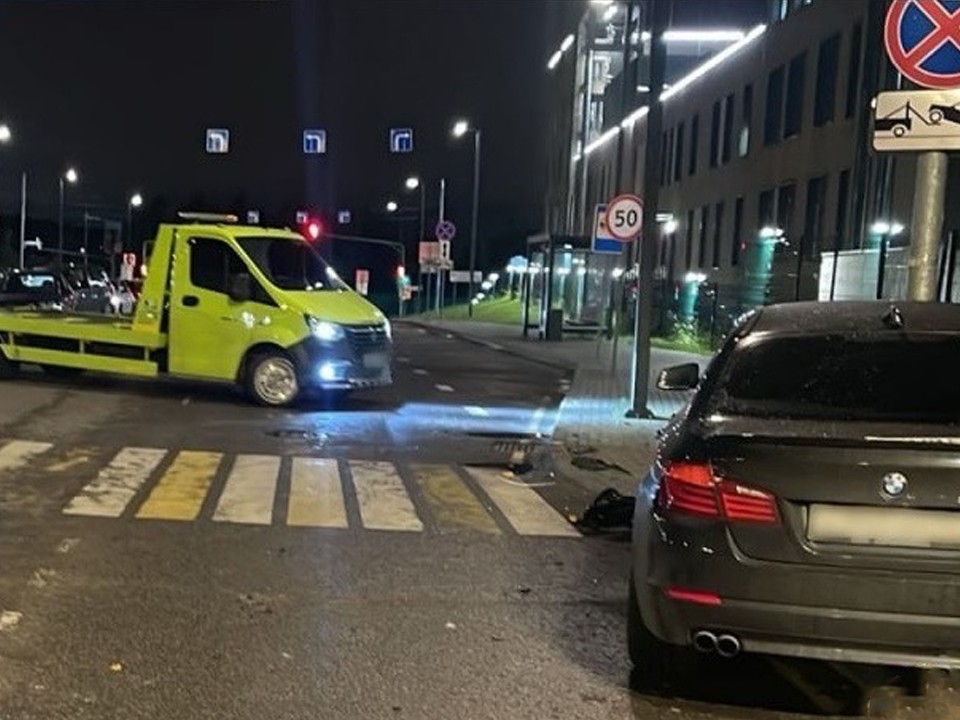 Госавтоинспекция устанавливает обстоятельства смертельного ДТП в Красногорске