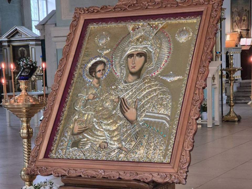 В Дмитров прибыла чудотворная икона со Святой горы Афон