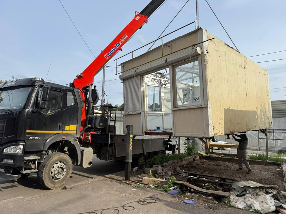 В Щелкове с начала года демонтировали более 20 старых торговых ларьков