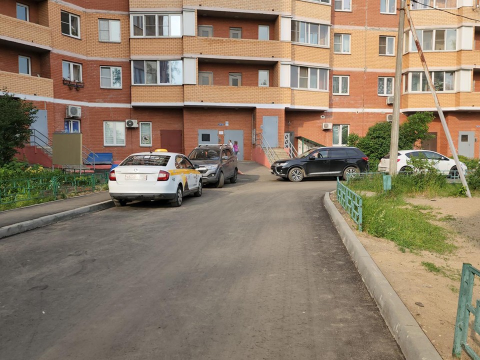На улице Трудовая в Ивантеевке обновили 2700 кв. метров асфальта