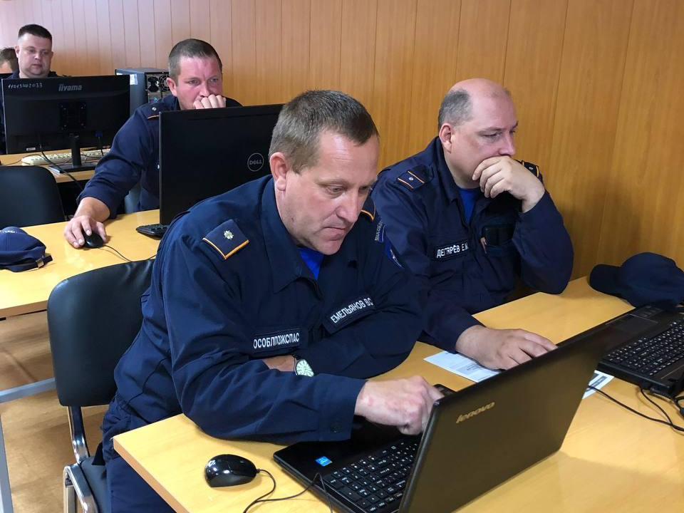 Спасатели в Рузском округе прошли аттестацию на подтверждение квалификации