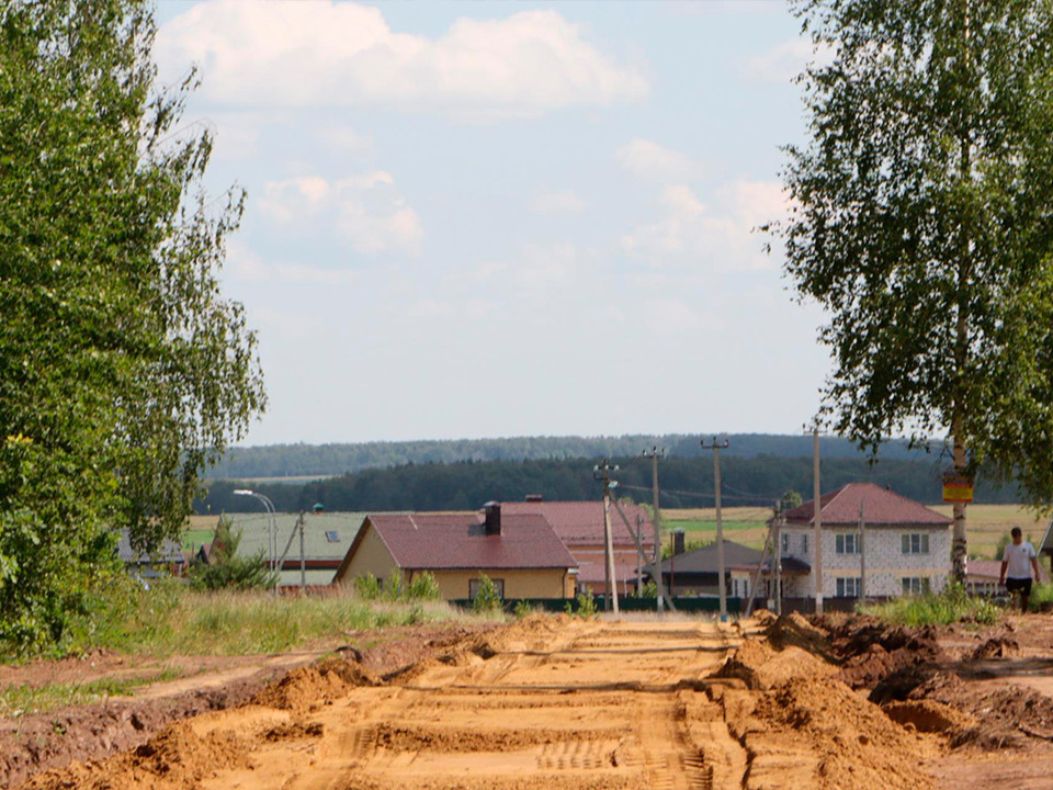 Новая дорога свяжет деревню Воронино с Каринским шоссе в Зарайске