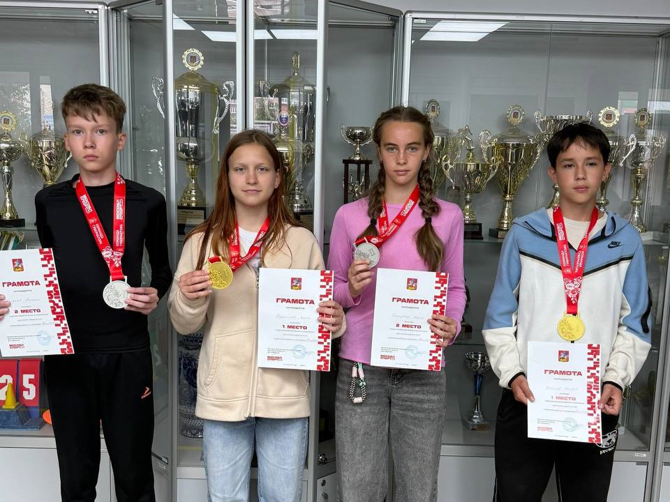 Легкоатлеты чеховской спортшколы выиграли медали регионального первенства