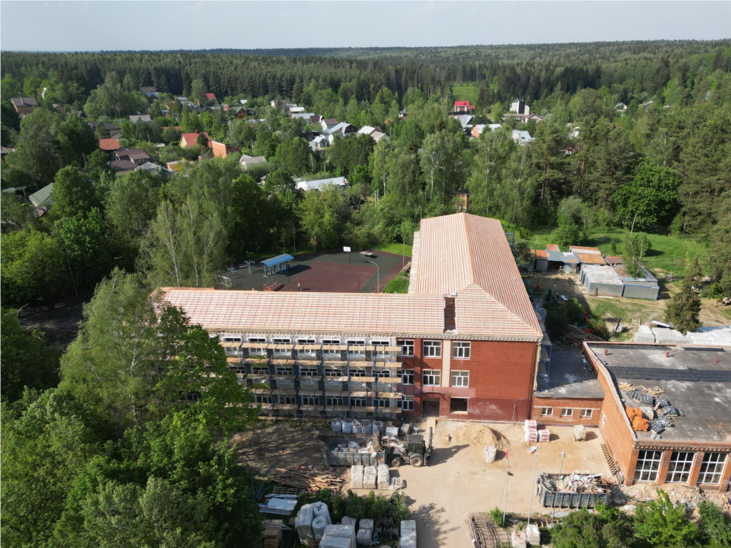 Обновленную школу в Снегирях откроют 1 сентября