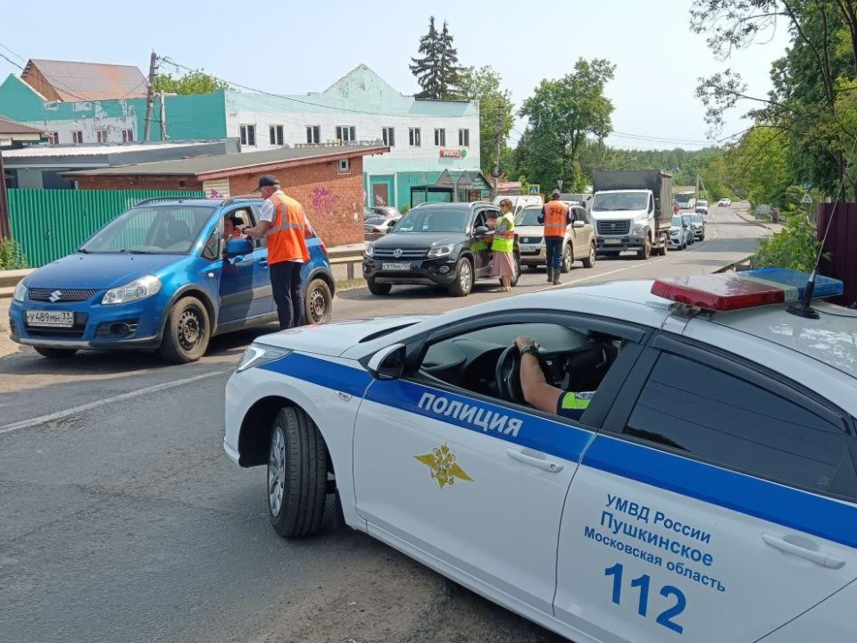 В Софрино прошел рейд на железнодорожном переезде