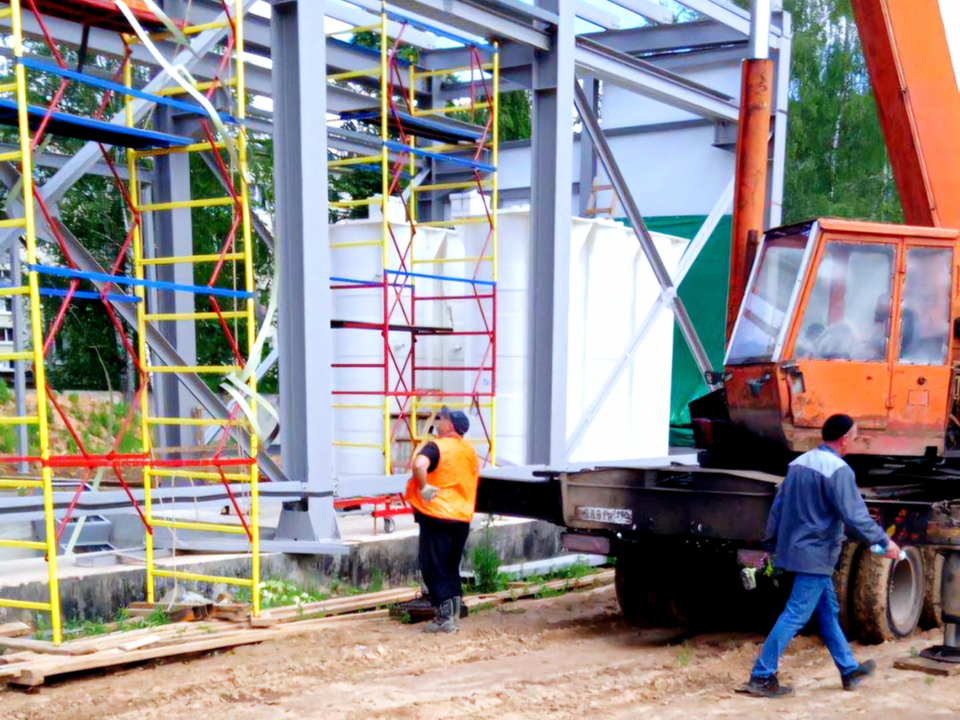 Новый водозаборный узел в селе Каринское начнет работу в сентябре