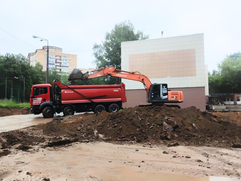 В Одинцове началось устройство котлована нового корпуса школы №9