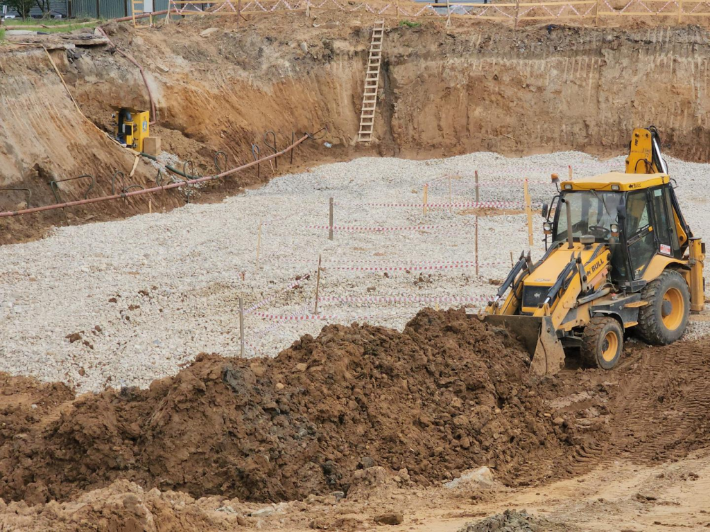 В Нахабине началось строительство нового корпуса поликлиники №4