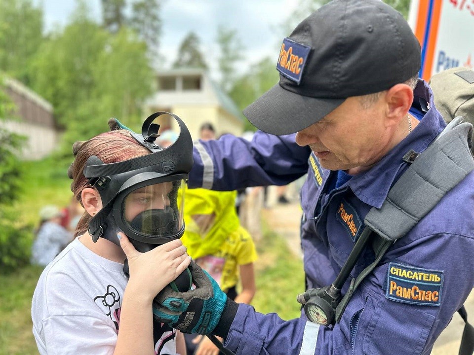 В Раменском провели урок пожарной безопасности для детей